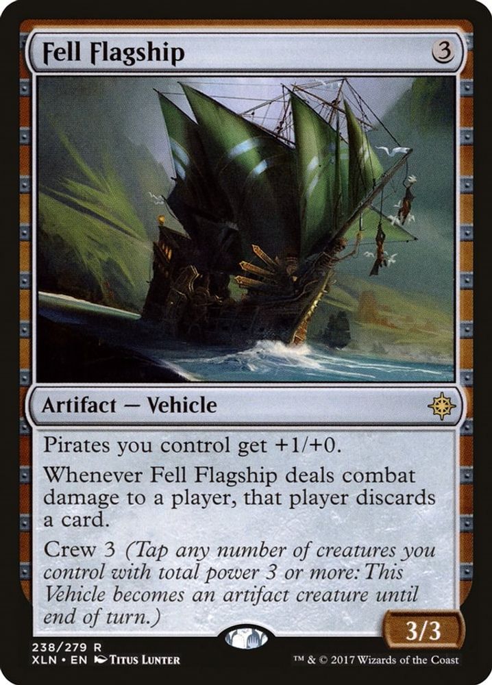 Fell Flagship · 238 · Ixalan · Non-foil