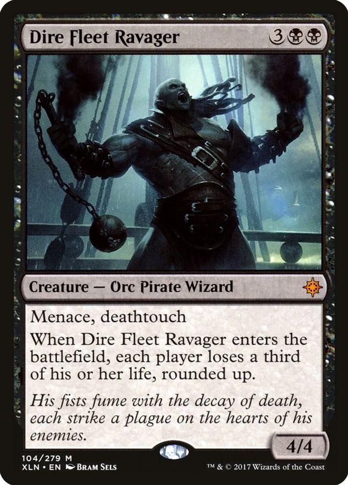 Dire Fleet Ravager · 104 · XLN · Non-foil