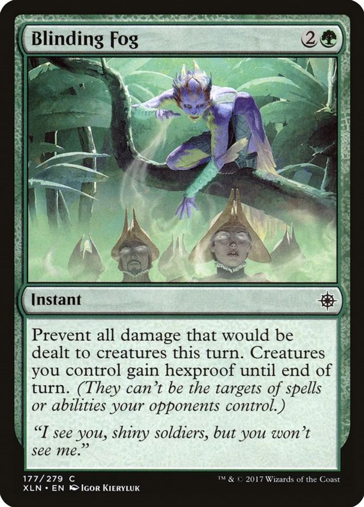 Blinding Fog · 177 · Ixalan · Non-foil