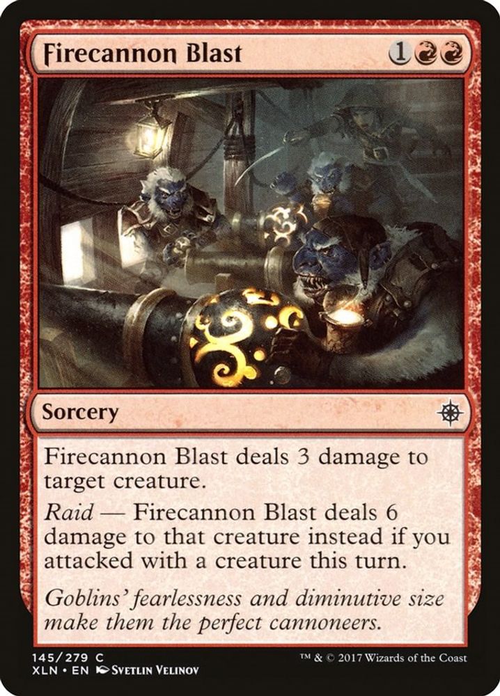 Firecannon Blast · 145 · XLN · Non-foil