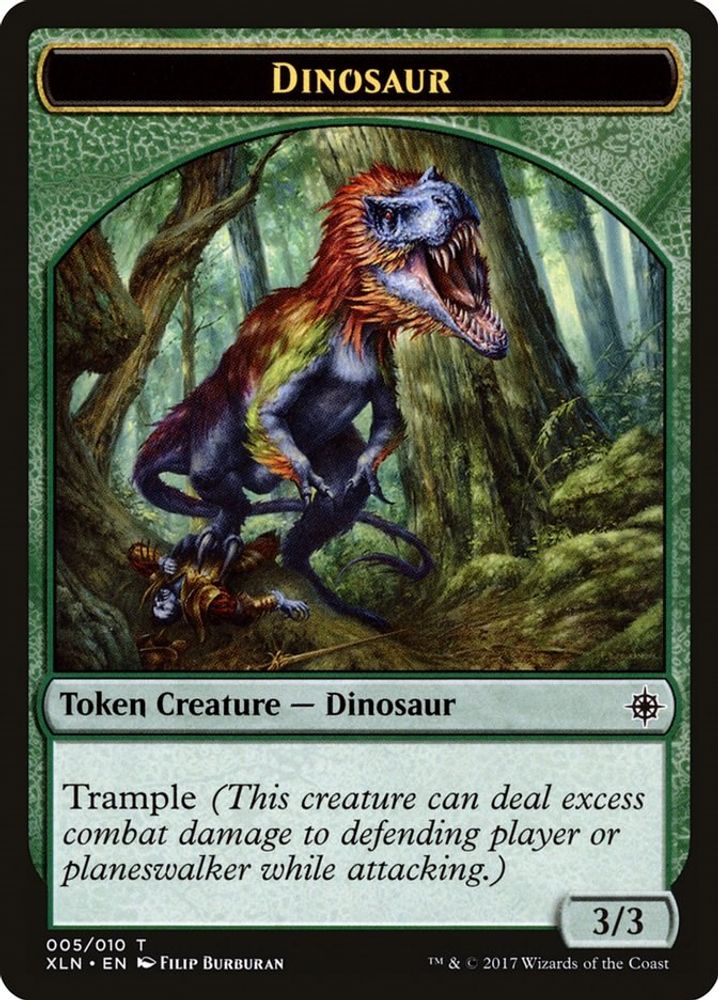 Dinosaur Token · 5 · Ixalan · Non-foil