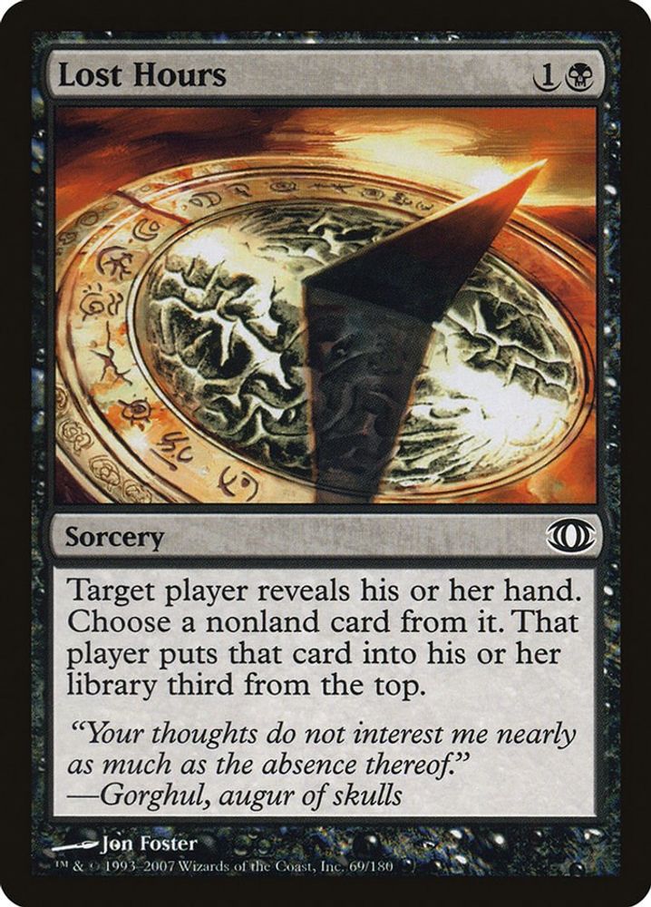 Lost Hours · 69 · Future Sight · Non-foil