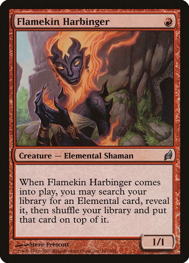 Flamekin Harbinger · 167 · LRW · Foil