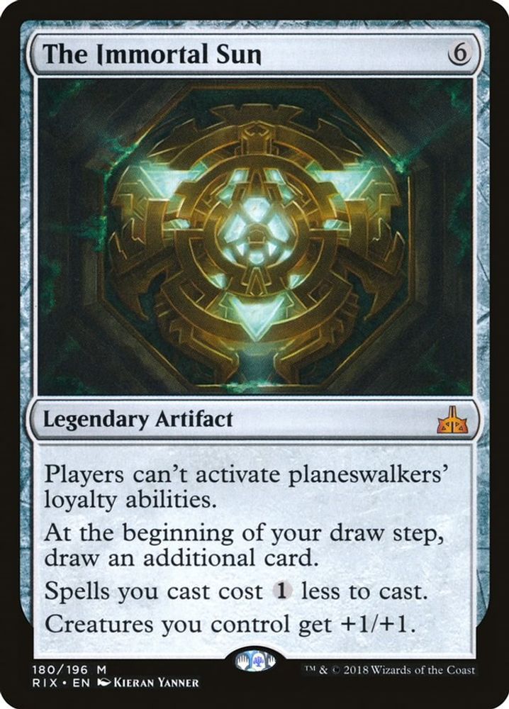 The Immortal Sun · 180 · RIX · Non-foil