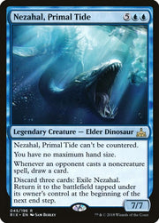 Nezahal, Primal Tide · 45 · Rivals of Ixalan · Non-foil