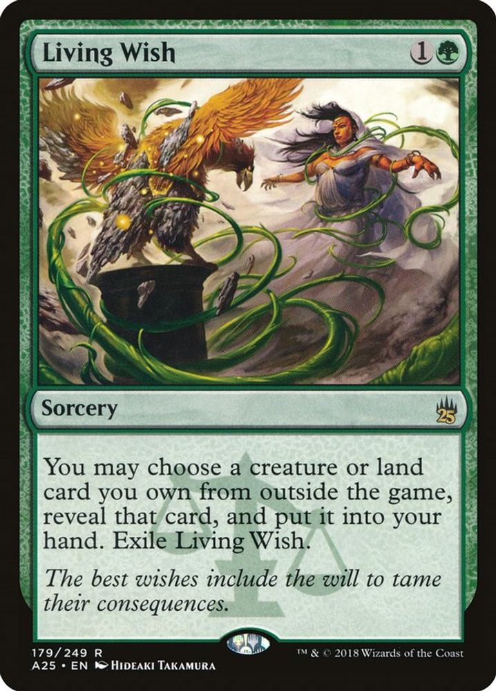 Living Wish · 179 · Masters 25 · Foil