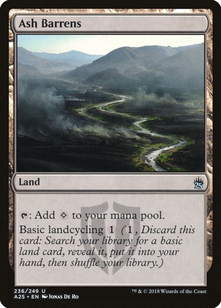 Ash Barrens · 236 · A25 · Non-foil