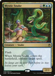 Mystic Snake · 208 · A25 · Non-foil