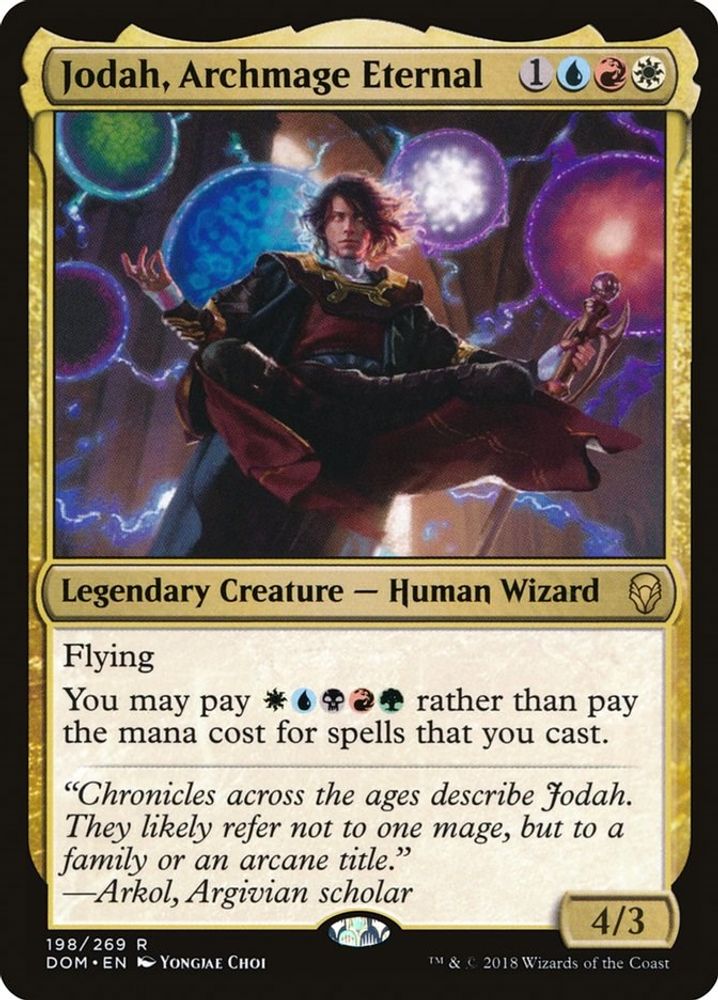 Jodah, Archmage Eternal · 198 · DOM · Non-foil