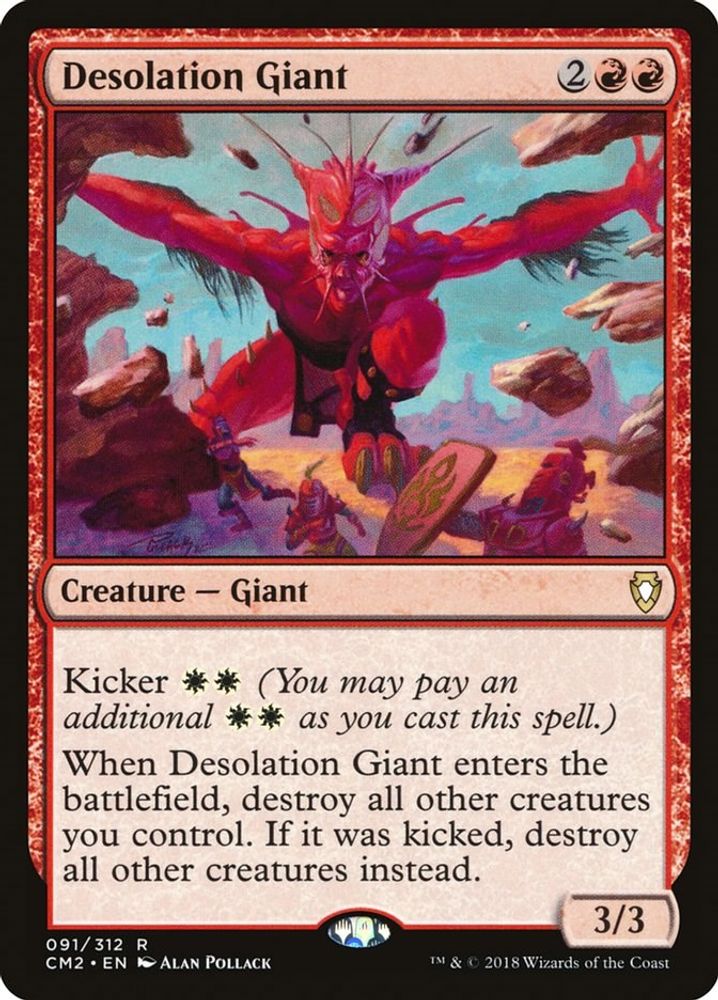 Desolation Giant · 91 · Commander Anthology Volume II · Non-foil