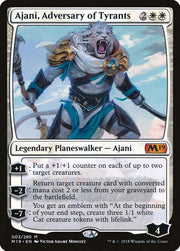 Ajani, Adversary of Tyrants · 3 · Core Set 2019 · Non-foil