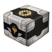 Gatherers' Tavern Domaru Deck Box: Magic the Gathering: Edge of Eternities - Sunstar - The Gathering symbol on front panel.