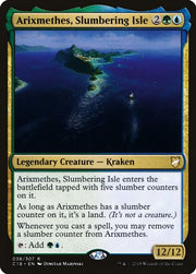 Arixmethes, Slumbering Isle · 38 · Commander 2018 · Non-foil