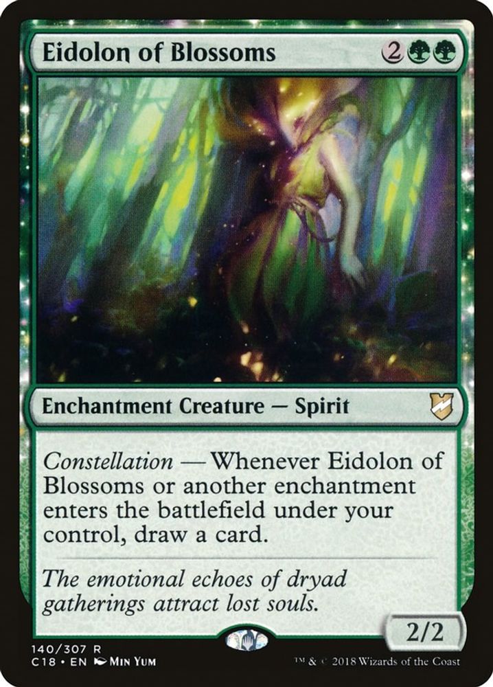 Eidolon of Blossoms · 140 · Commander 2018 · Non-foil