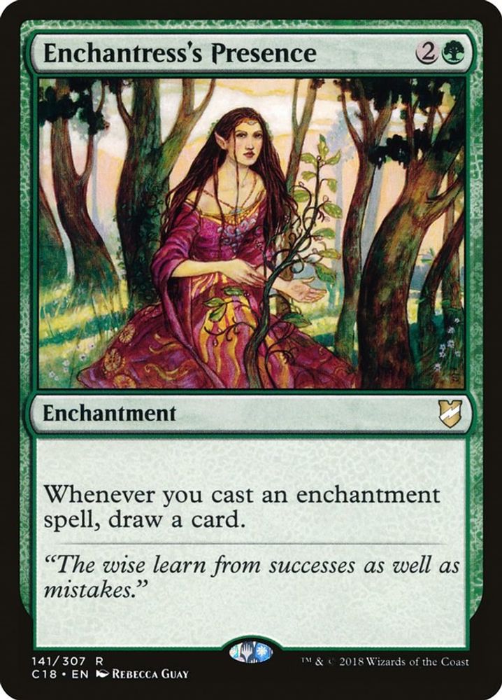 Enchantress's Presence · 141 · Commander 2018 · Non-foil