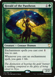 Herald of the Pantheon · 151 · Commander 2018 · Non-foil