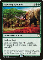 Spawning Grounds · 163 · Commander 2018 · Non-foil