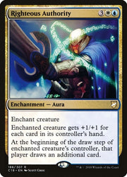 Righteous Authority · 188 · Commander 2018 · Non-foil