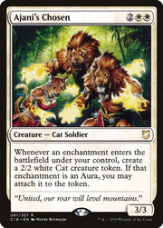 Ajani's Chosen · 61 · Commander 2018 · Non-foil