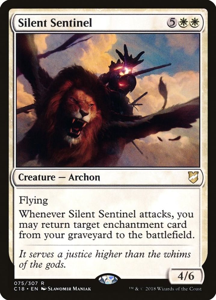 Silent Sentinel · 75 · Commander 2018 · Non-foil