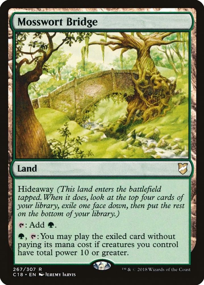 Mosswort Bridge · 267 · Commander 2018 · Non-foil