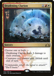Deafening Clarion · 165 · Guilds of Ravnica · Non-foil