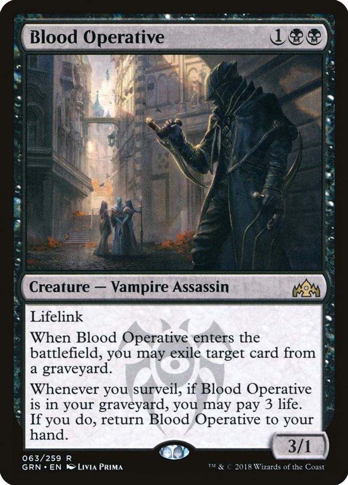 Blood Operative · 63 · GRN · Non-foil