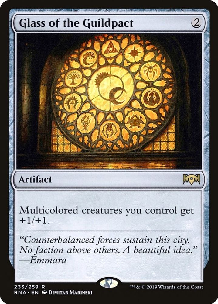 Glass of the Guildpact · 233 · RNA · Non-foil