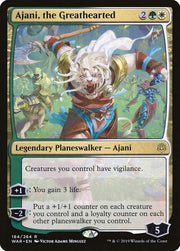 Ajani, the Greathearted · 184 · War of the Spark · Non-foil