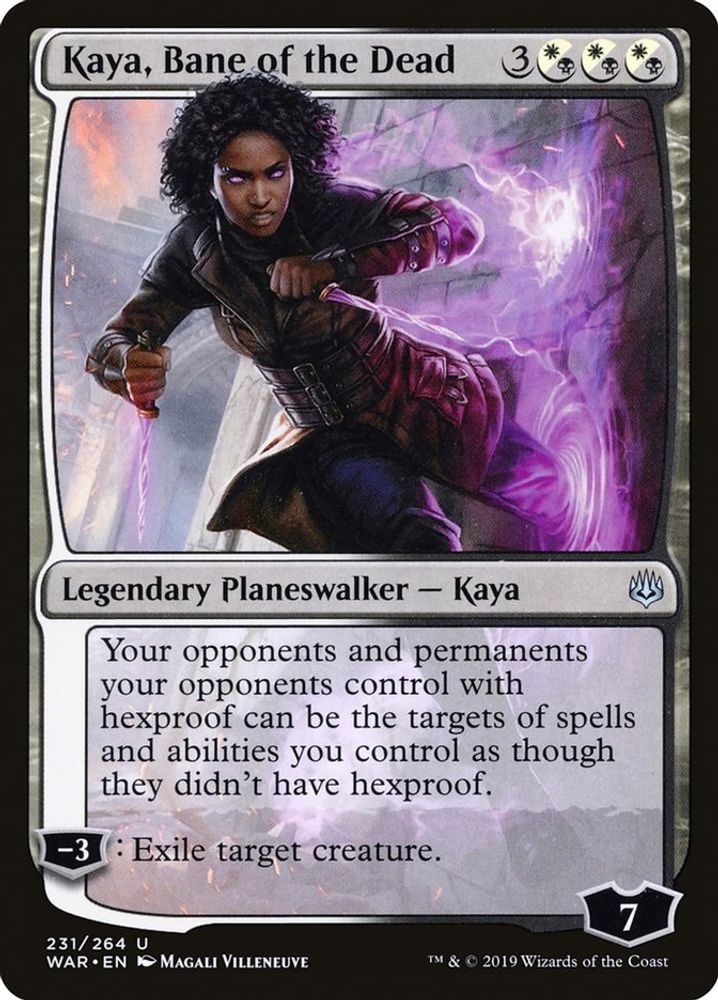 Kaya, Bane of the Dead · 231 · WAR · Non-foil