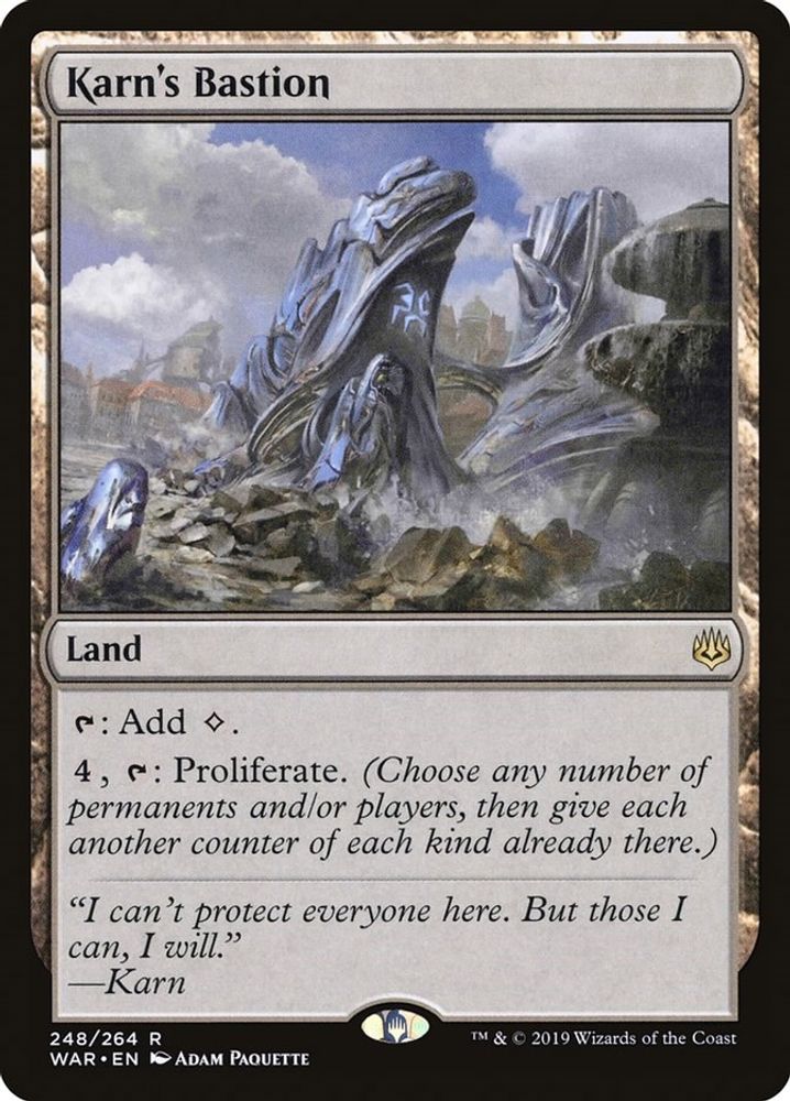 Karn's Bastion · 248 · WAR · Non-foil