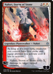 Nahiri, Storm of Stone · 233 · War of the Spark · Non-foil