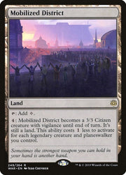 Mobilized District · 249 · War of the Spark · Non-foil