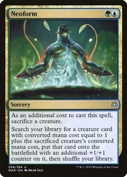 Neoform · 206 · WAR · Non-foil