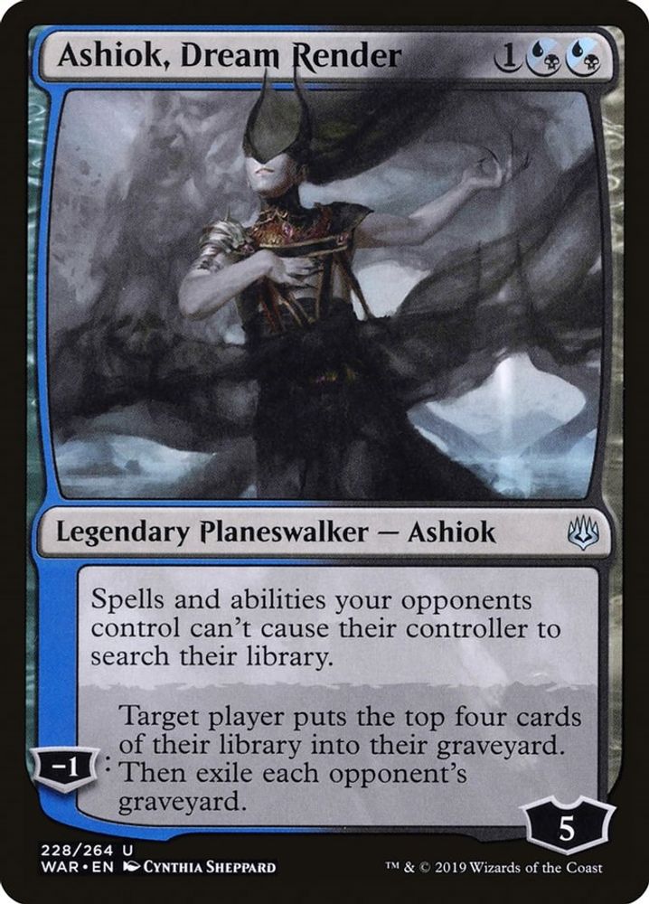 Ashiok, Dream Render · 228 · War of the Spark · Non-foil