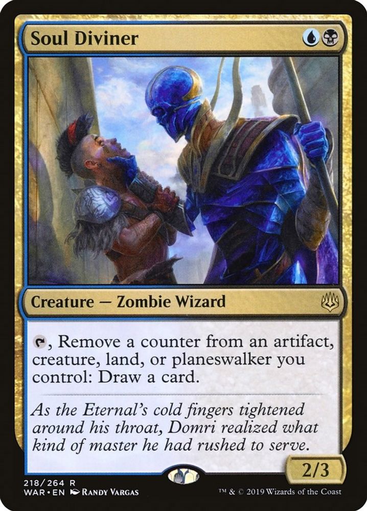 Soul Diviner · 218 · WAR · Non-foil
