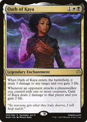 Oath of Kaya · 209 · War of the Spark · Non-foil