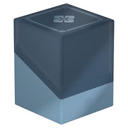 Ultimate Guard Boulder 100+: Shogun's Journey Part 3 - Soushin - Two-tone blue rectangular card deck box with a matte finish and embossed logo on top and front sides.