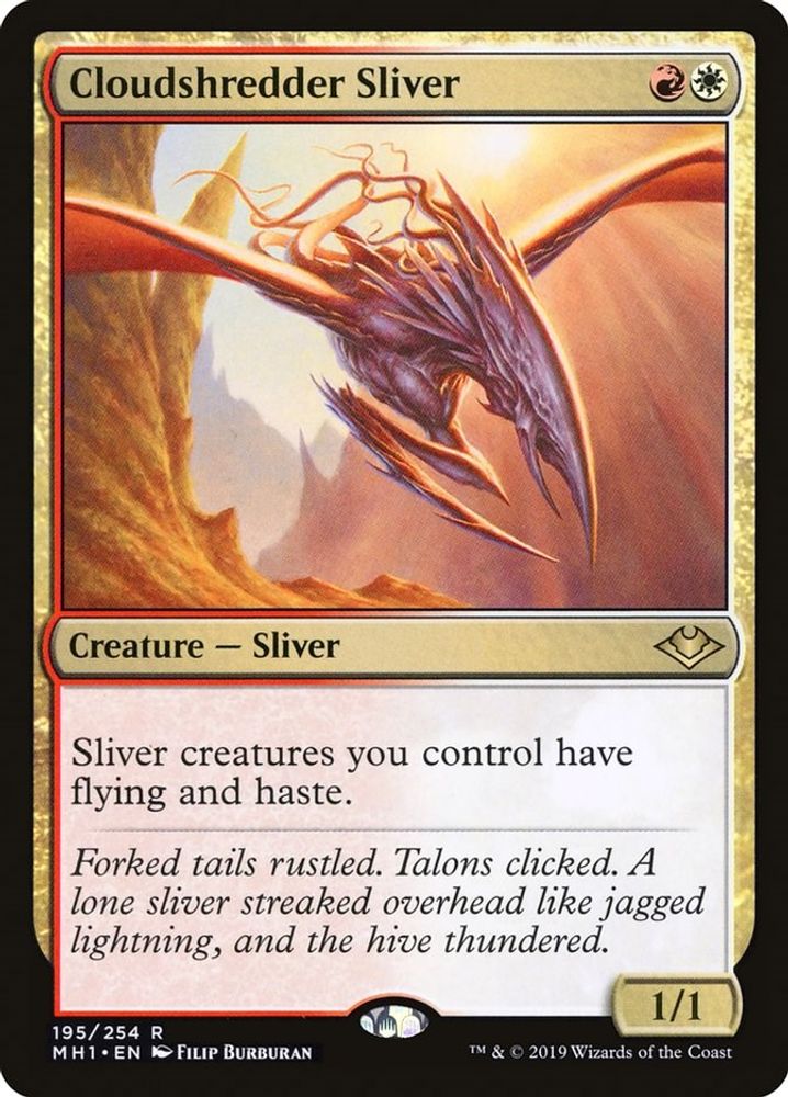 Cloudshredder Sliver · 195 · Modern Horizons · Non-foil