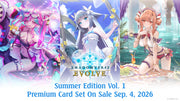Shadowverse Evolve: Summer Edition Vol. 1 Premium Card Set (PREORDER) - Shadowverse Evolve Summer Edition Vol. 1 card set featuring colorful anime-style fantasy characters in vibrant outfits with.