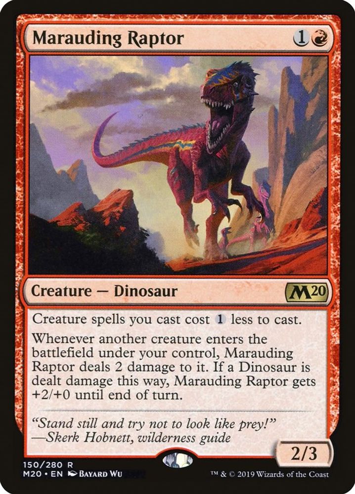 Marauding Raptor · 150 · M20 · Non-foil