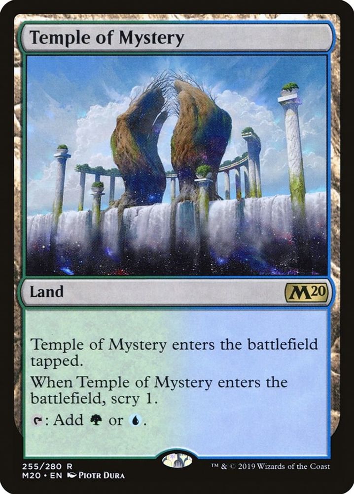 Temple of Mystery · 255 · M20 · Non-foil