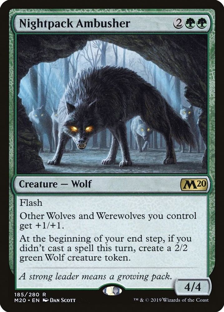 Nightpack Ambusher · 185 · M20 · Non-foil