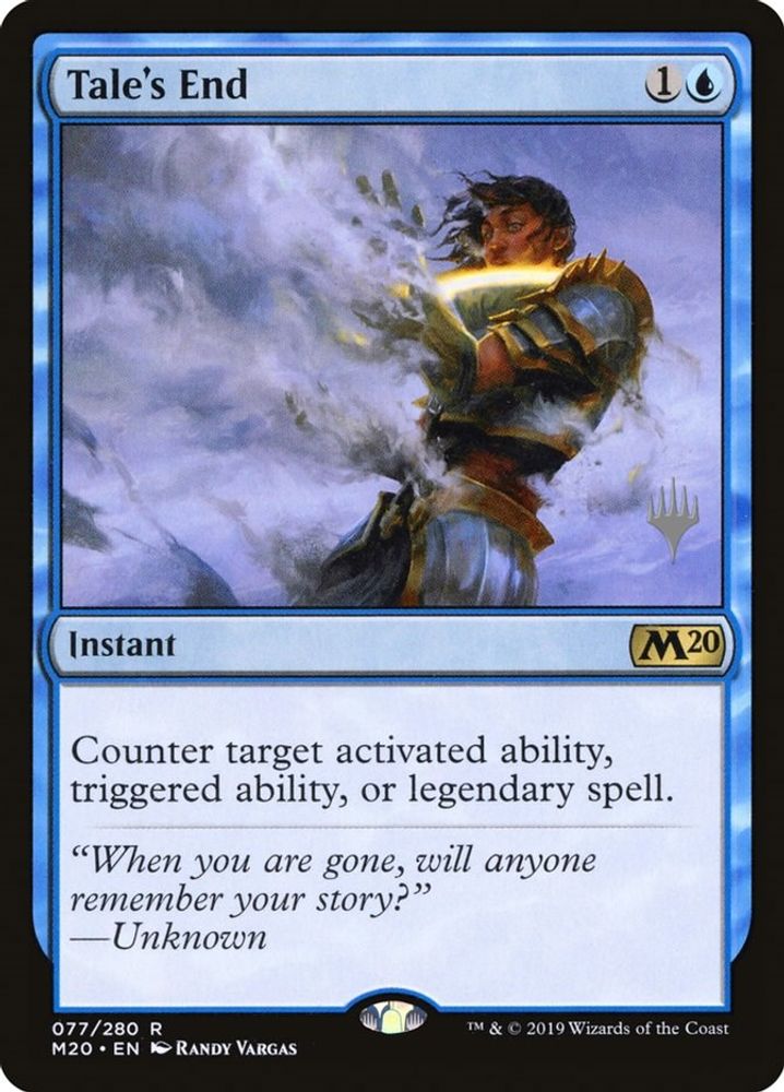 Tale's End · 77 · PGRN · Foil