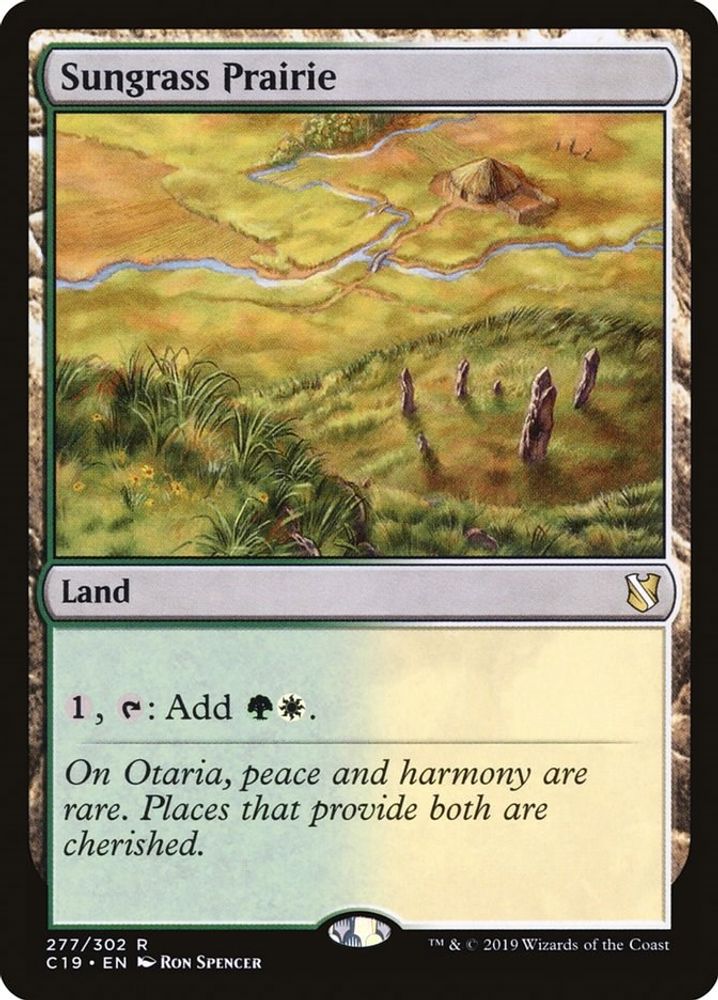 Sungrass Prairie · 277 · Commander 2019 · Non-foil