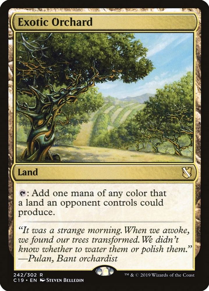 Exotic Orchard · 242 · Commander 2019 · Non-foil
