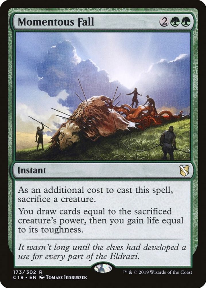 Momentous Fall · 173 · C19 · Non-foil