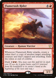 Flamerush Rider · 143 · Commander 2019 · Non-foil