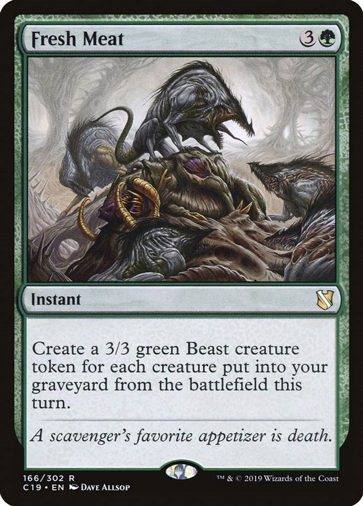 Fresh Meat · 166 · Commander 2019 · Non-foil