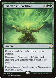 Shamanic Revelation · 180 · Commander 2019 · Non-foil
